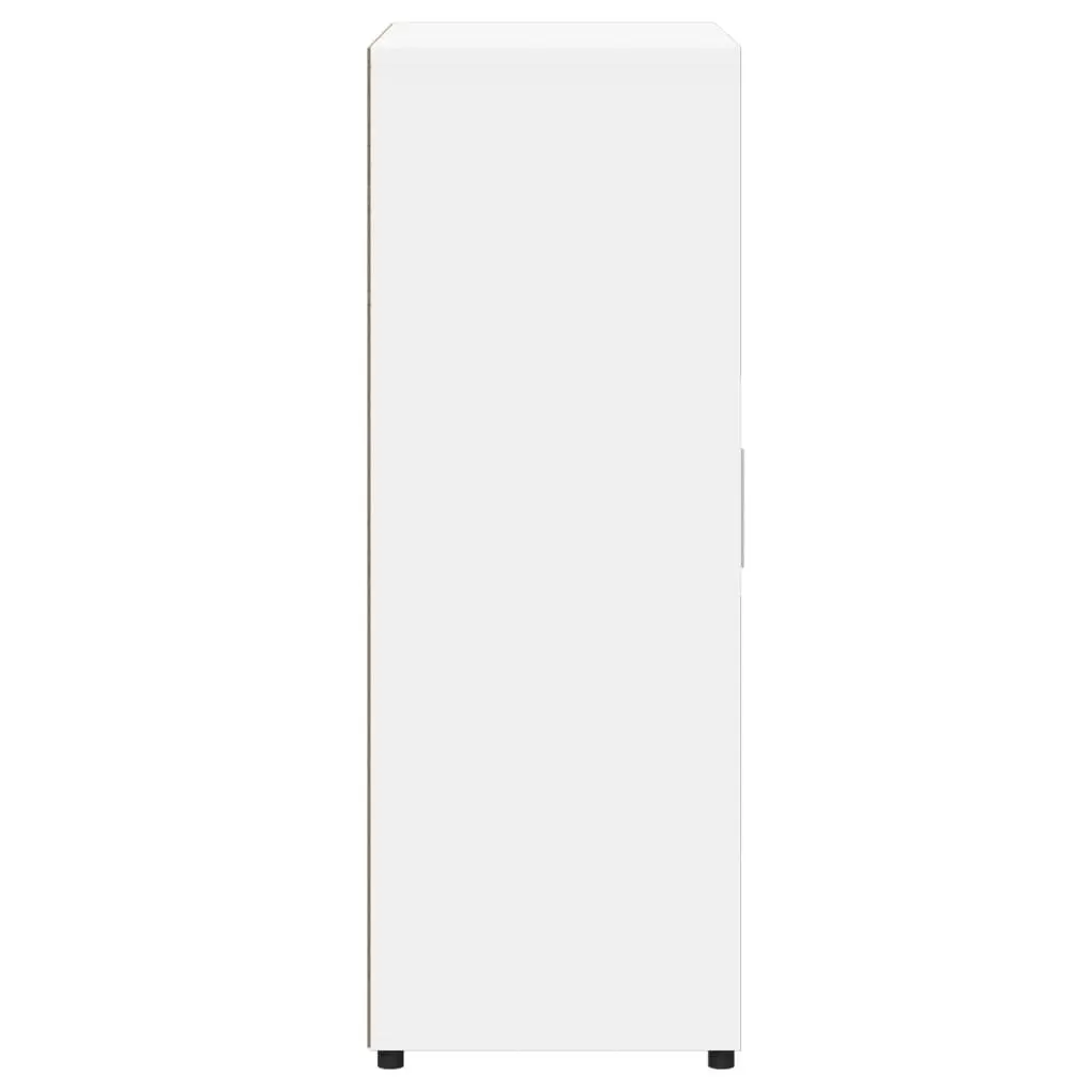 Sideboard for Living Room White 60x31x84 cm Engineered Wood Storage Cabinet