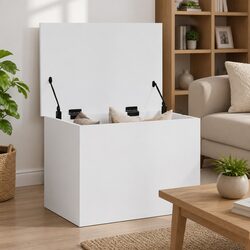 Storage Chest Specifications: 60L x 42W x 46H cm White Box