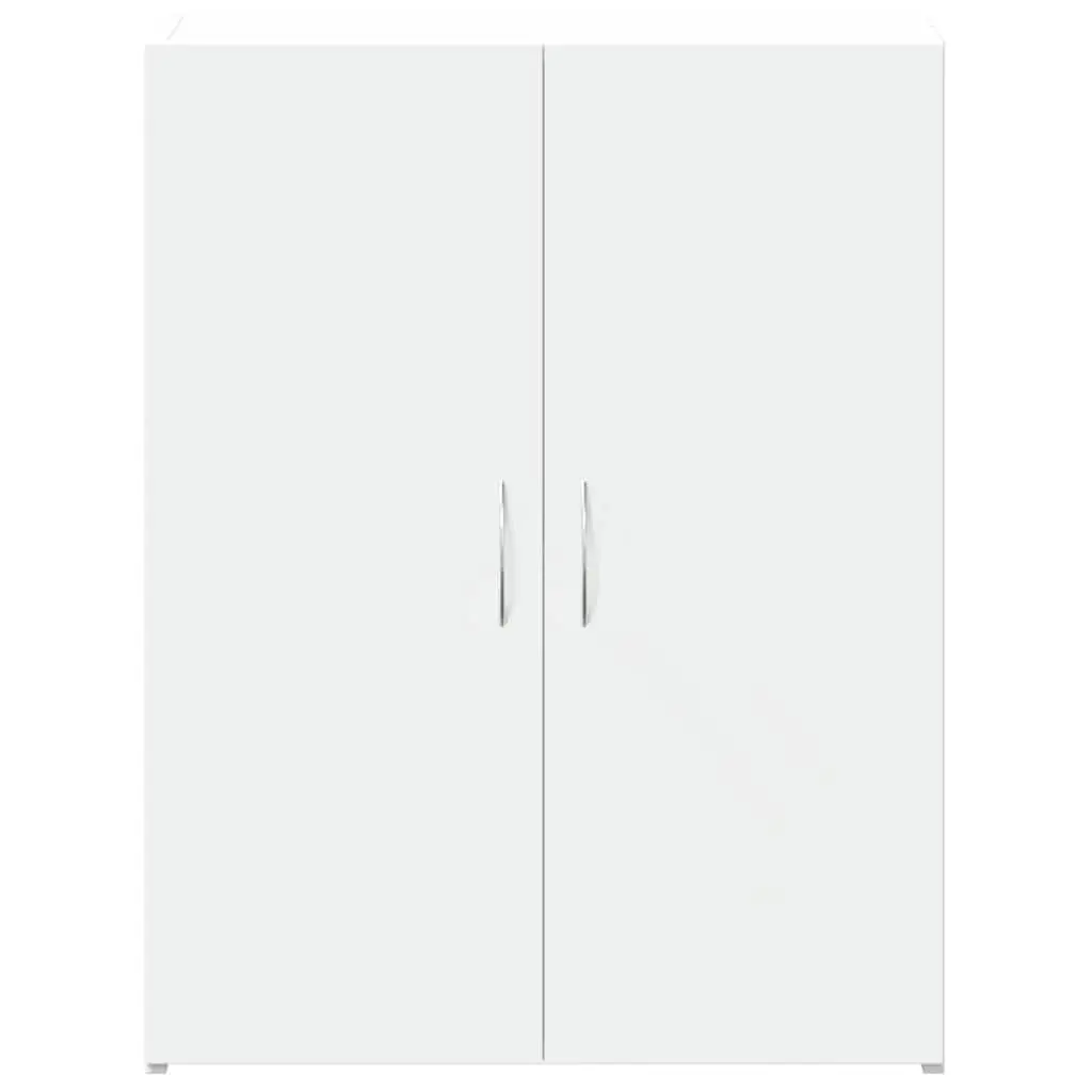 File Cabinet White Office Storage Organizer 60W x 32D x 77.5H cm