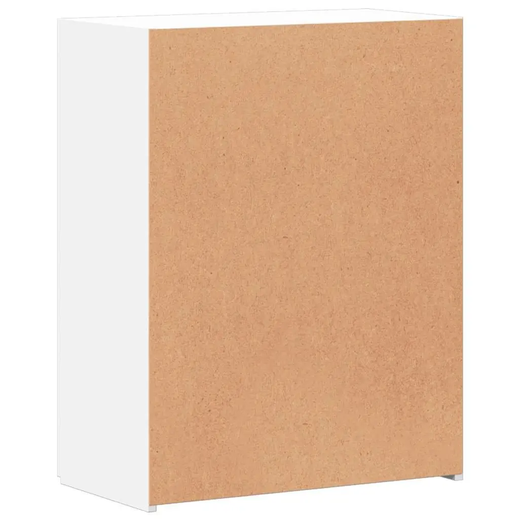 File Cabinet White Office Storage Organizer 60W x 32D x 77.5H cm
