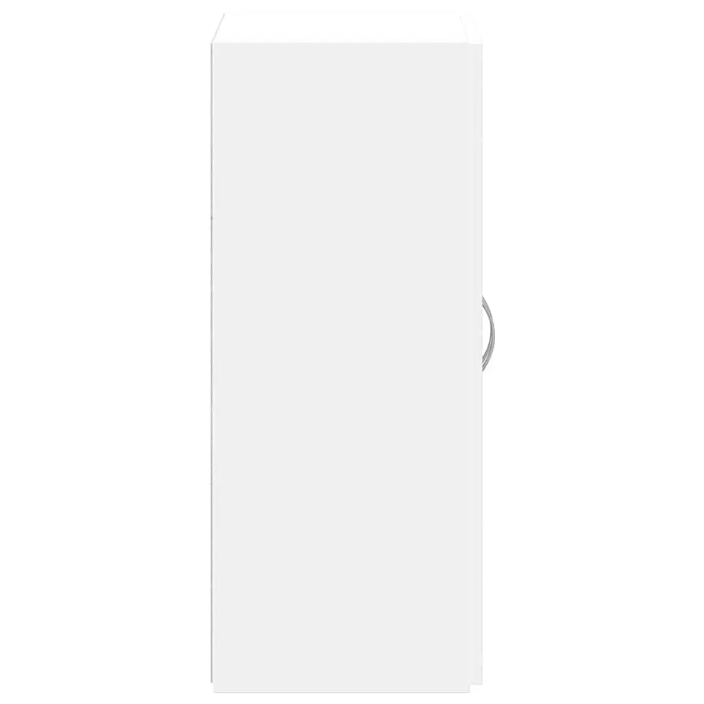 File Cabinet White Office Storage Organizer 60W x 32D x 77.5H cm