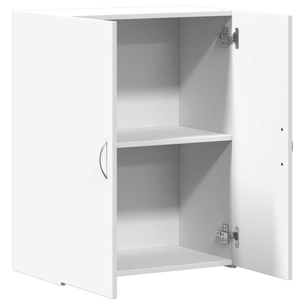 File Cabinet White Office Storage Organizer 60W x 32D x 77.5H cm