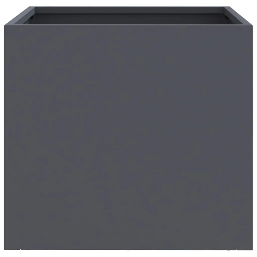 Steel Garden Planters for Patio 32x30x29 cm Anthracite