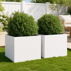Steel Planters Set of 2 - Specs and Details