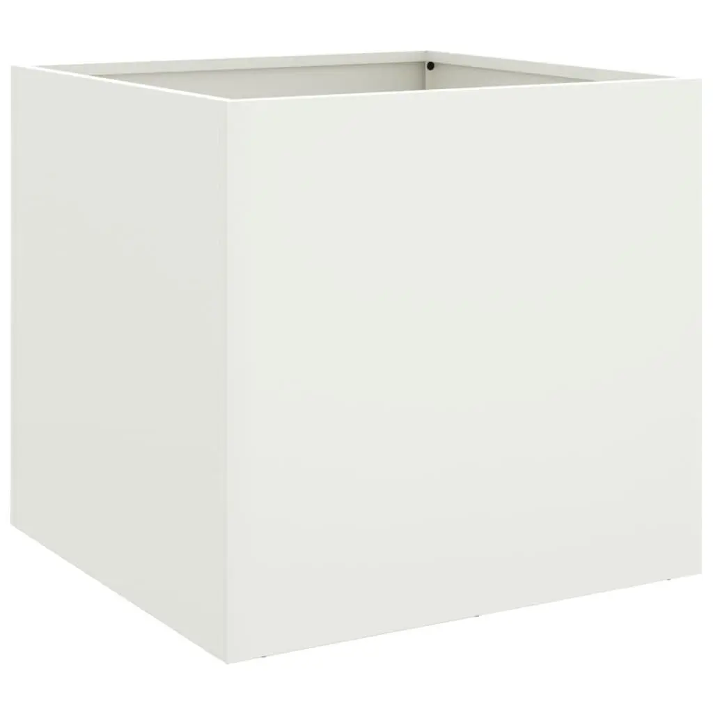 Steel Planters Outdoor 49x47x46 cm 2 Piece Garden Raised Bed Flower Box