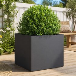 Steel Planter Dimensions and Features: Anthracite Colour