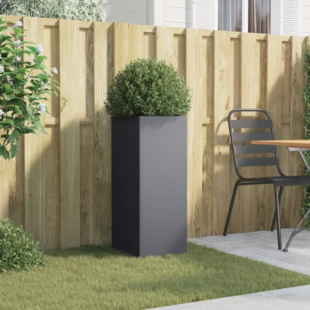 Anthracite Steel Planter