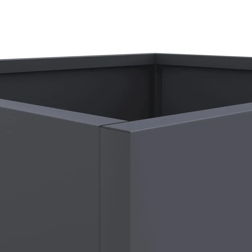 Anthracite Steel Planter