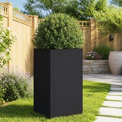Black Steel Planter: Specifications and Features
