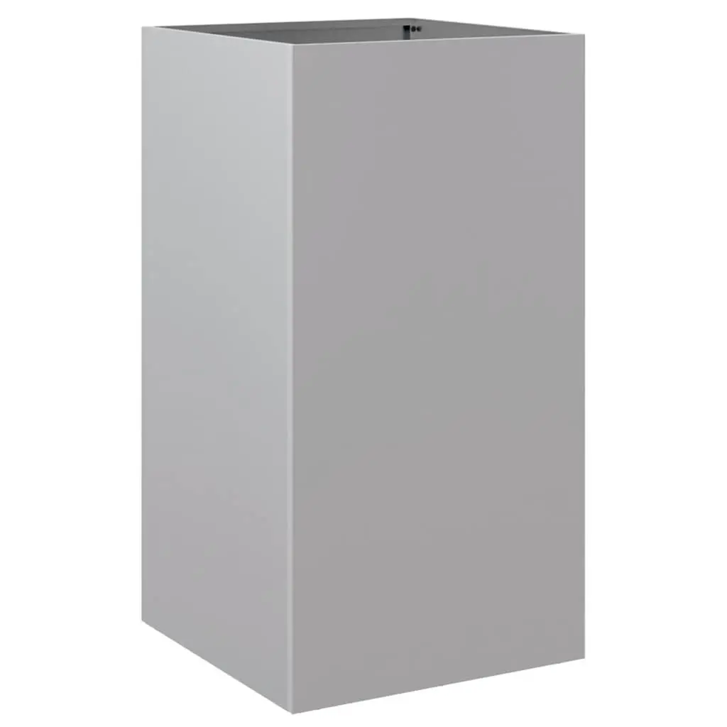 Galvanised Steel Planter Garden 42x38x75 cm