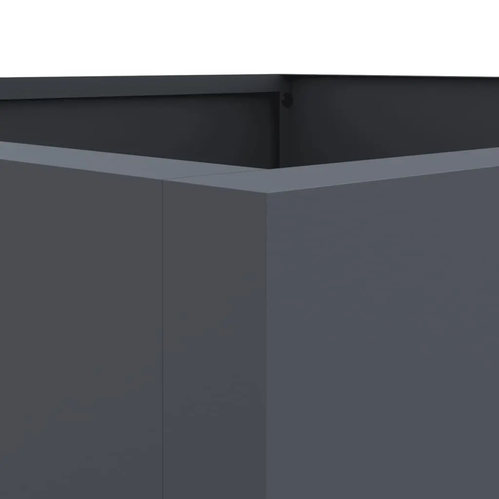 Planter Box Anthracite Outdoor Garden 52x48x75cm