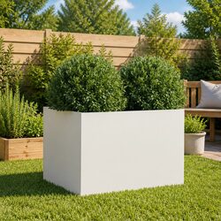Specifications of White Steel Raised Garden Planter Box