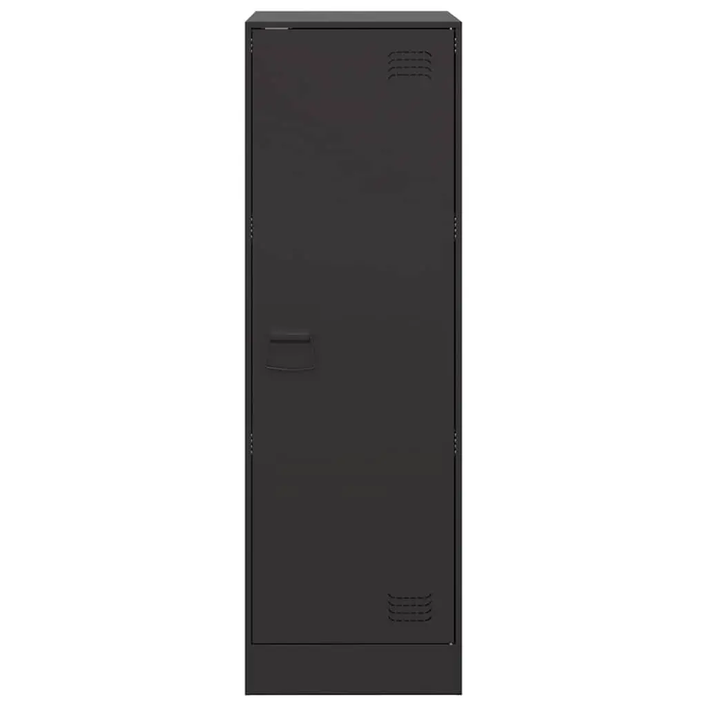 Sideboard Storage Cabinet Black Living Room 34.5x39x107 cm