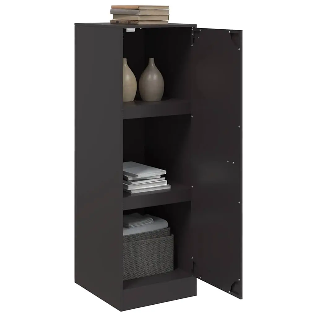 Sideboard Storage Cabinet Black Living Room 34.5x39x107 cm