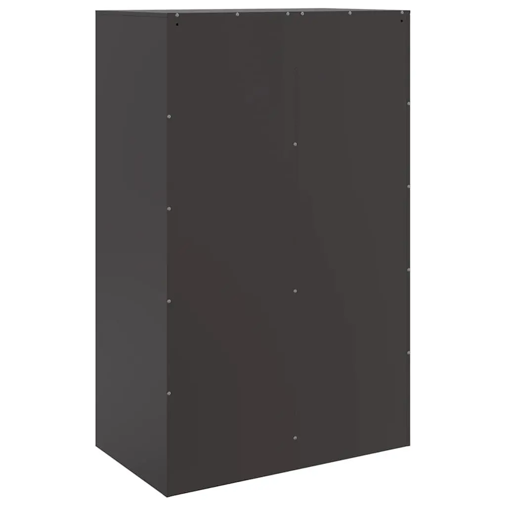 Highboard Storage Cabinet with Cold-Rolled Steel Frame