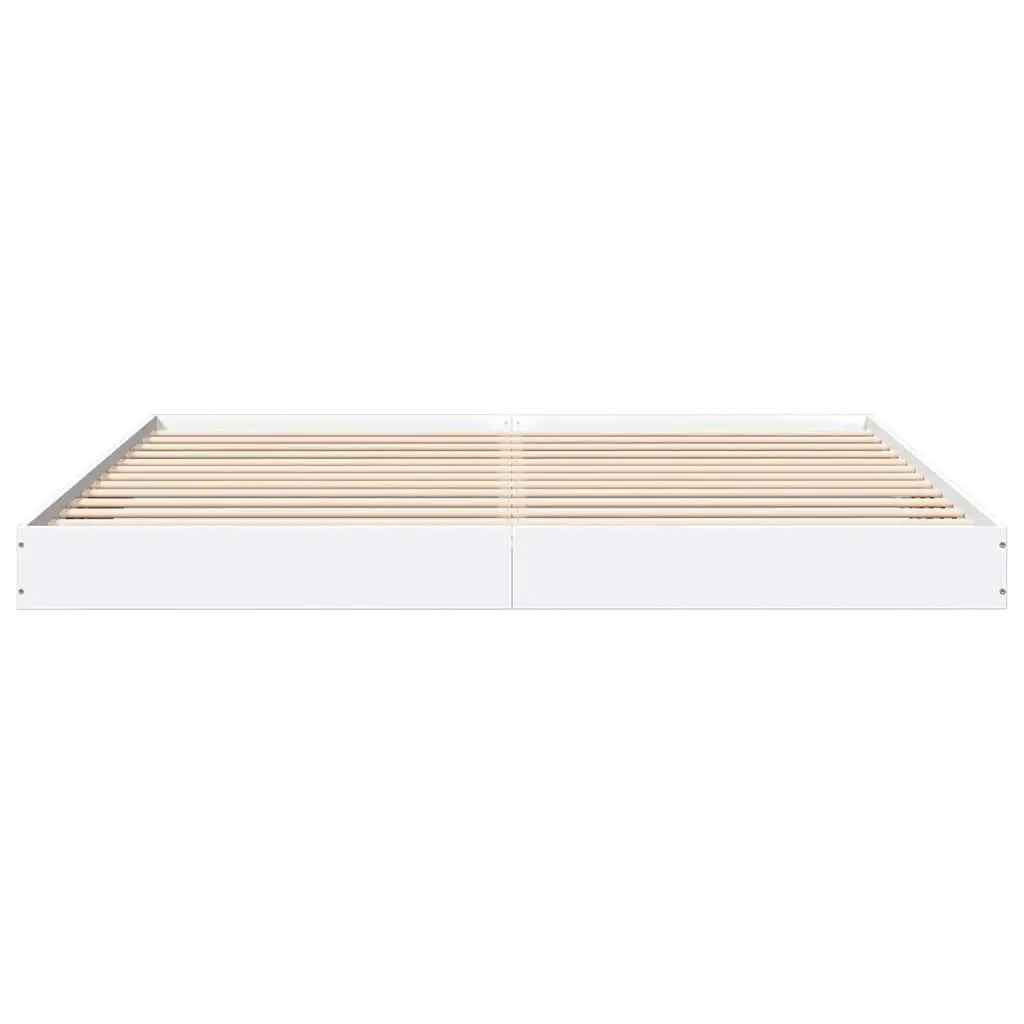 White Bed Frame 180x200 cm