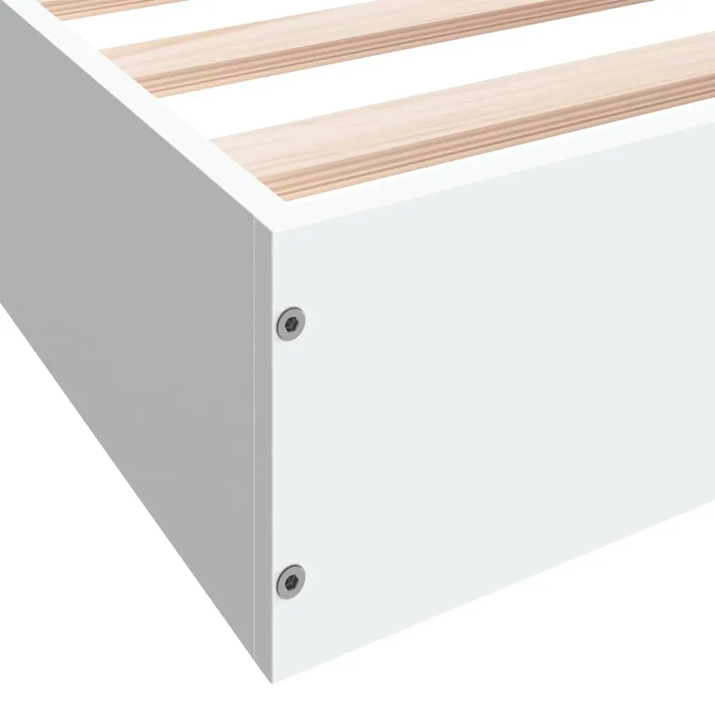 White Bed Frame 180x200 cm
