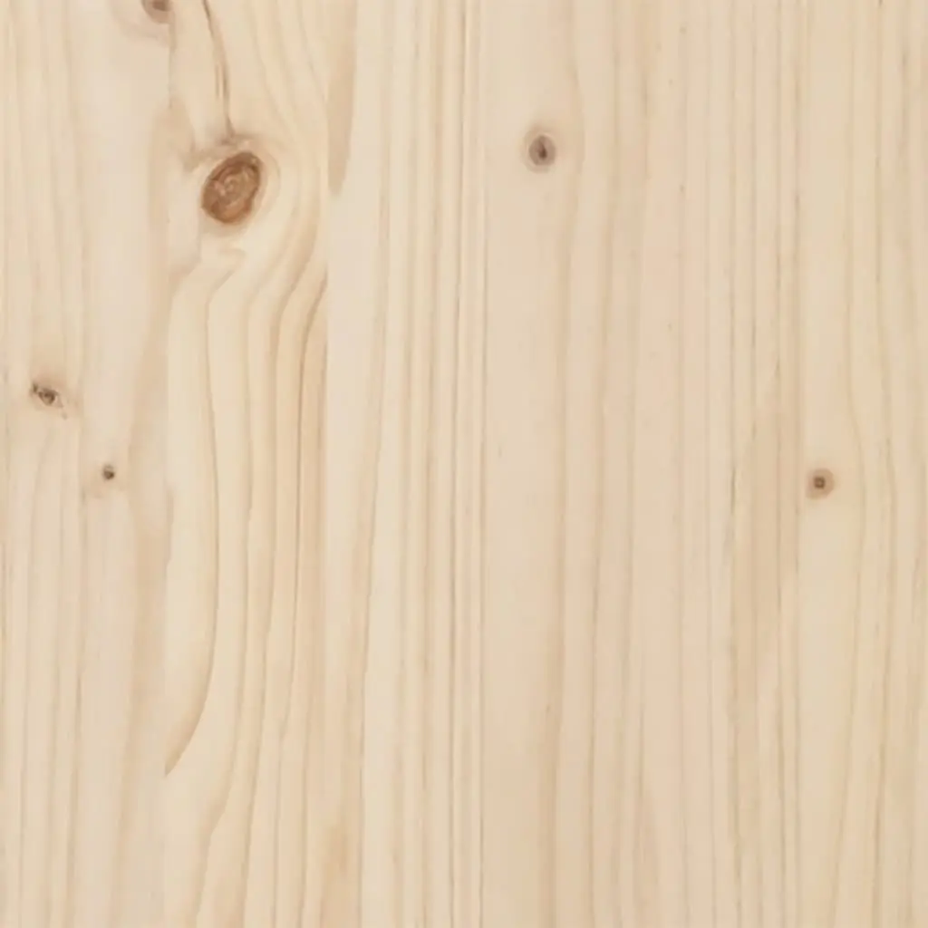 Solid Pine Wood Bed Frame 150x200 cm