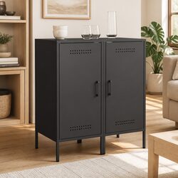 Specifications of Black Industrial Sideboards Storage Cabinets