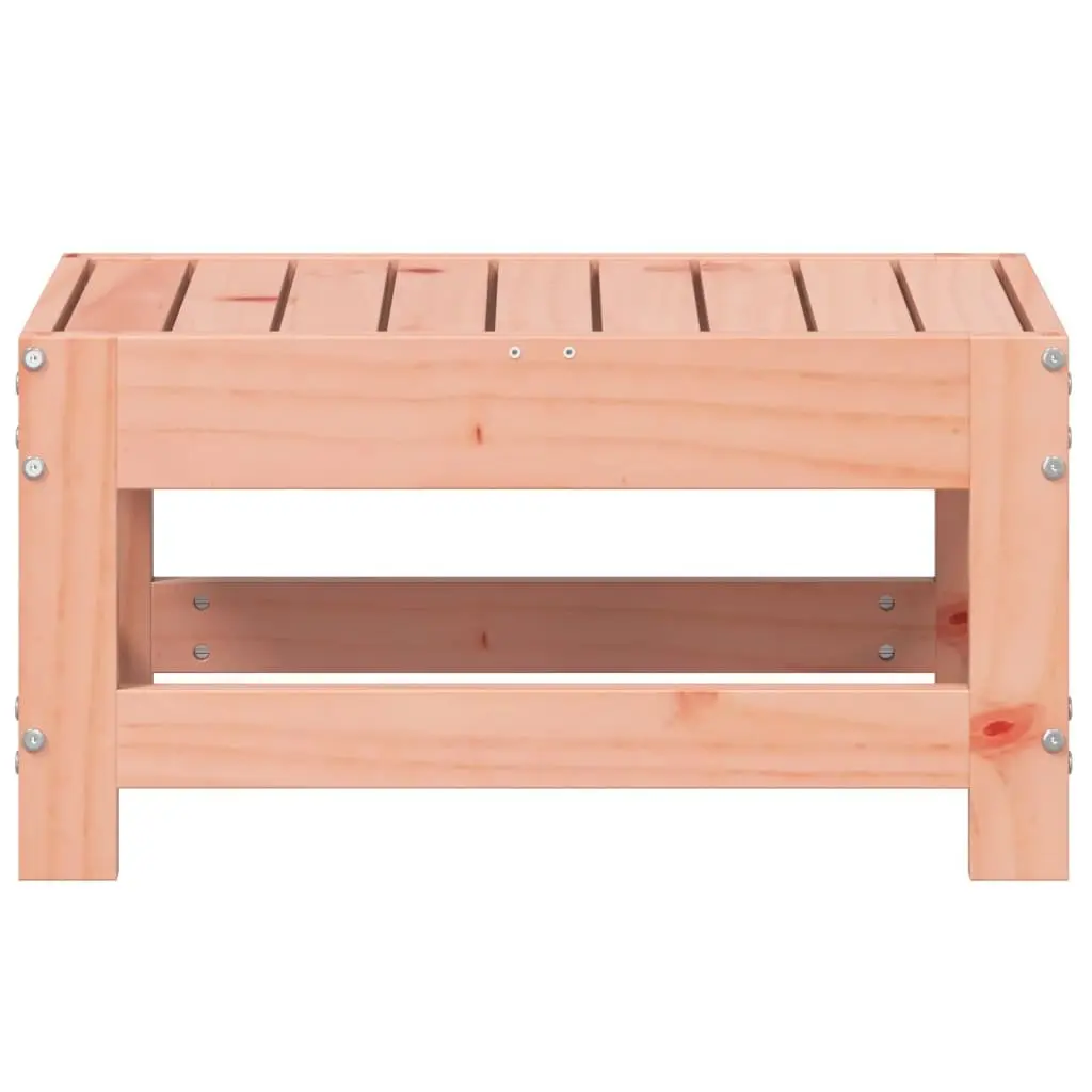 Outdoor Garden Footstool Ottoman Solid Wood Brown 62 x 30 x 32 cm
