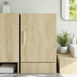 Brown Engineered Wood Wall Cabinet - Specs & Features