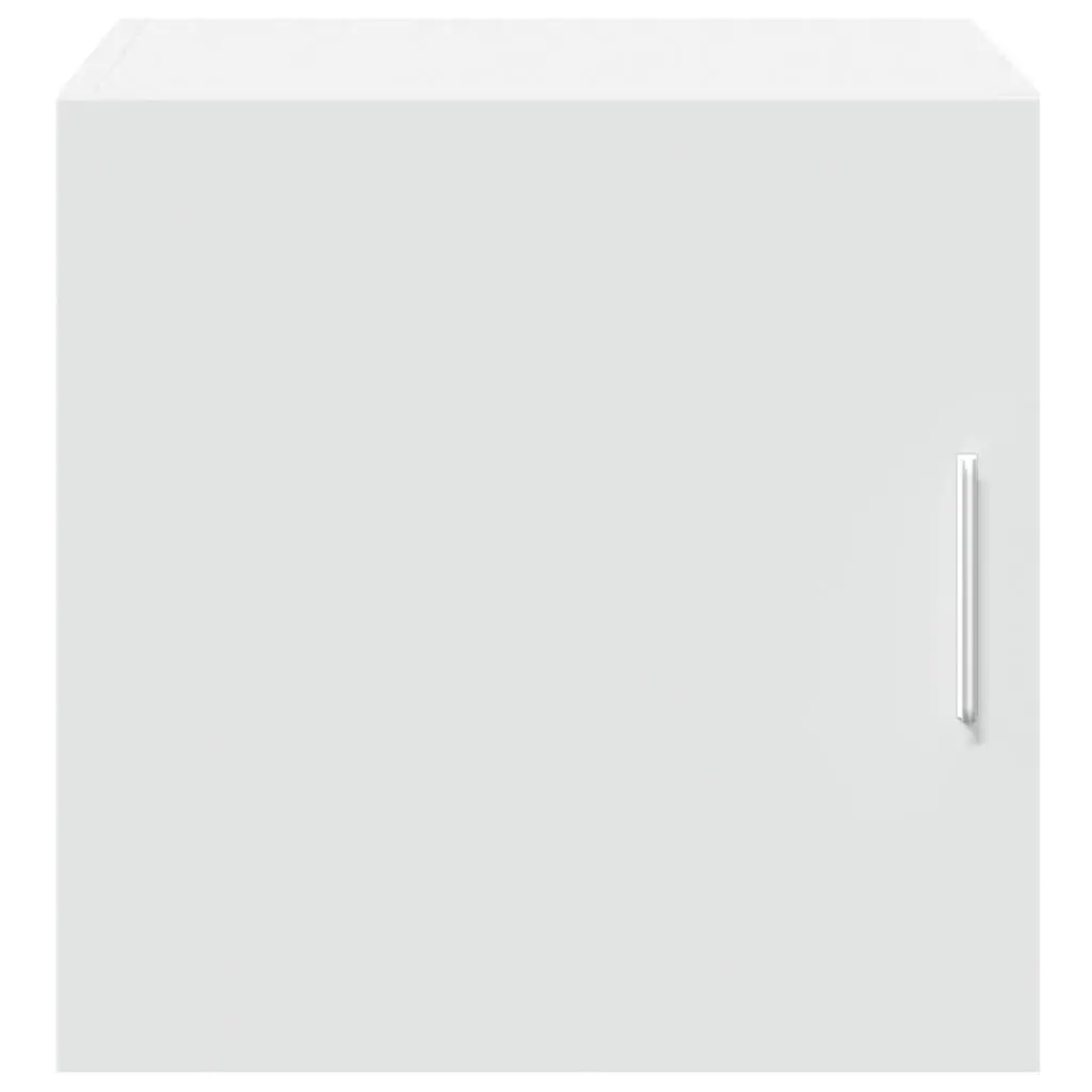 Wall Cabinet White Engineered Wood Storage Hanging Cupboard Bedroom Living Room