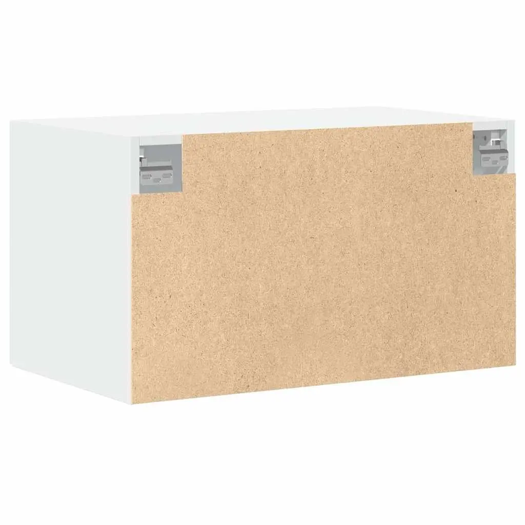 Wall-Mounted Cabinet Storage Engineered Wood 70x42.5x40cm White