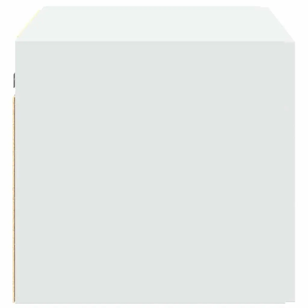 Wall-Mounted Cabinet Storage Engineered Wood 70x42.5x40cm White
