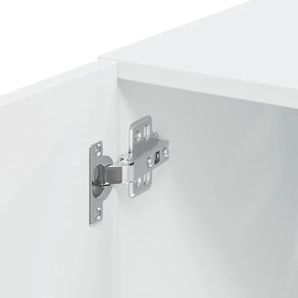 Wall-Mounted Cabinet Storage Engineered Wood 70x42.5x40cm White
