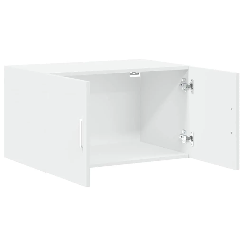 Wall-Mounted Cabinet Storage Engineered Wood 70x42.5x40cm White