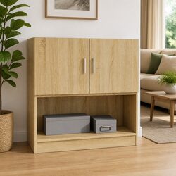 Sonoma Oak Wall-Mounted Cabinet 80x42.5x40cm Brown