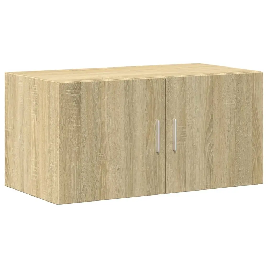Wall Cabinet for Living Room Bedroom 80x42.5x40cm Brown Engineered Wood