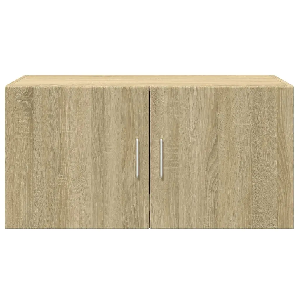 Wall Cabinet for Living Room Bedroom 80x42.5x40cm Brown Engineered Wood