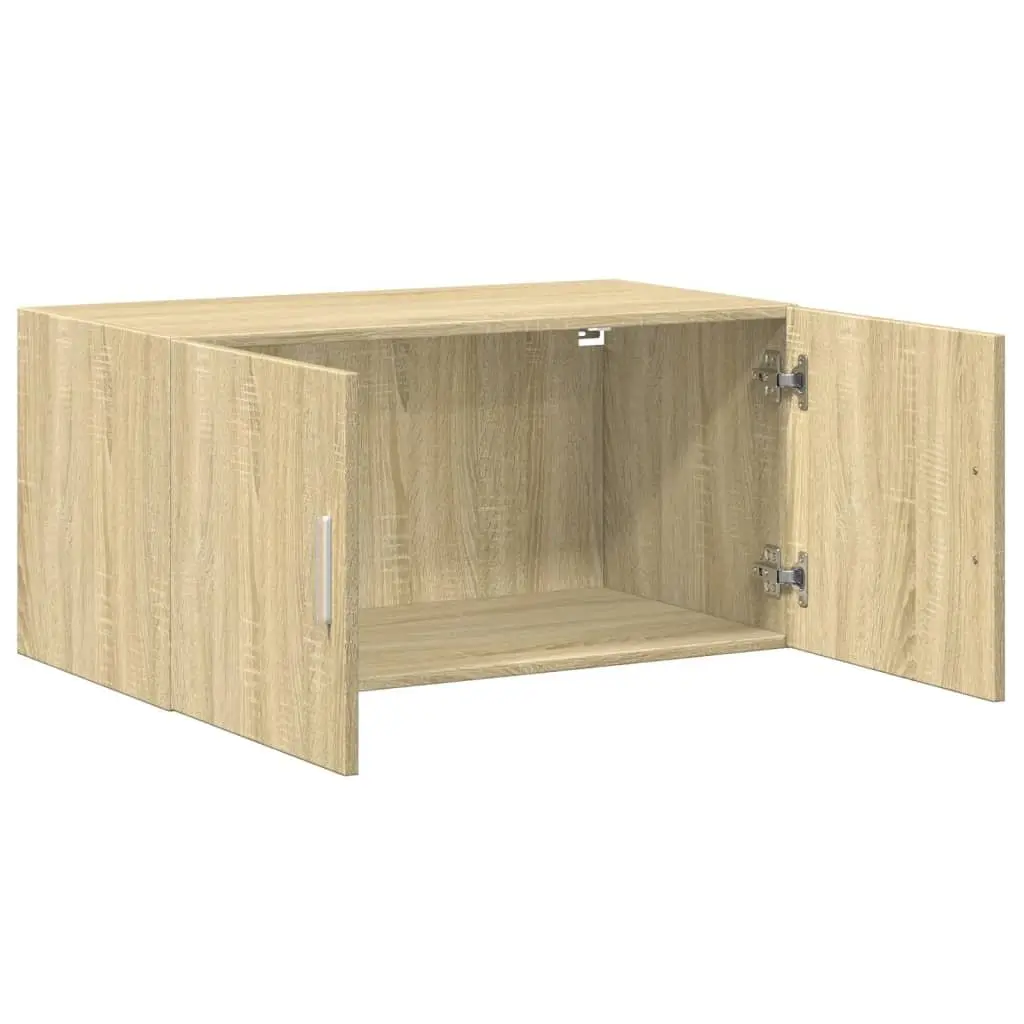 Wall Cabinet for Living Room Bedroom 80x42.5x40cm Brown Engineered Wood