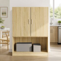 80x42.5x64cm Brown Engineered Wood Wall Cabinet