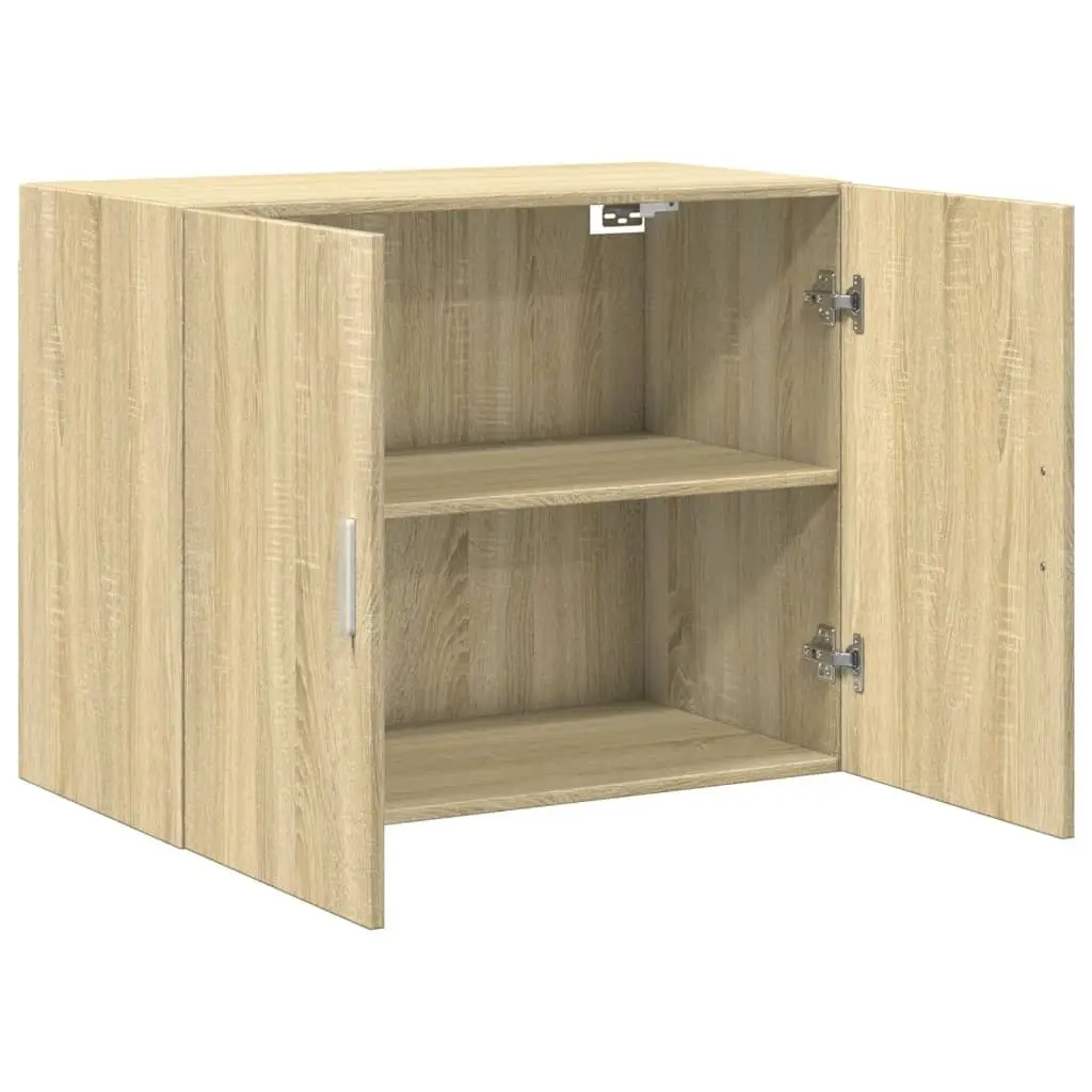 80x42.5x64cm Brown Engineered Wood Wall Cabinet