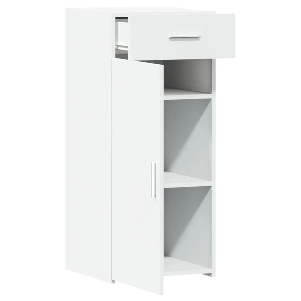 White Sideboard Storage Cabinet for Home 40 x 42.5 x 93 cm