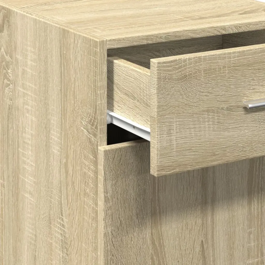 Sideboard for Home Storage Brown Engineered Wood 40 x 42.5 x 93 cm