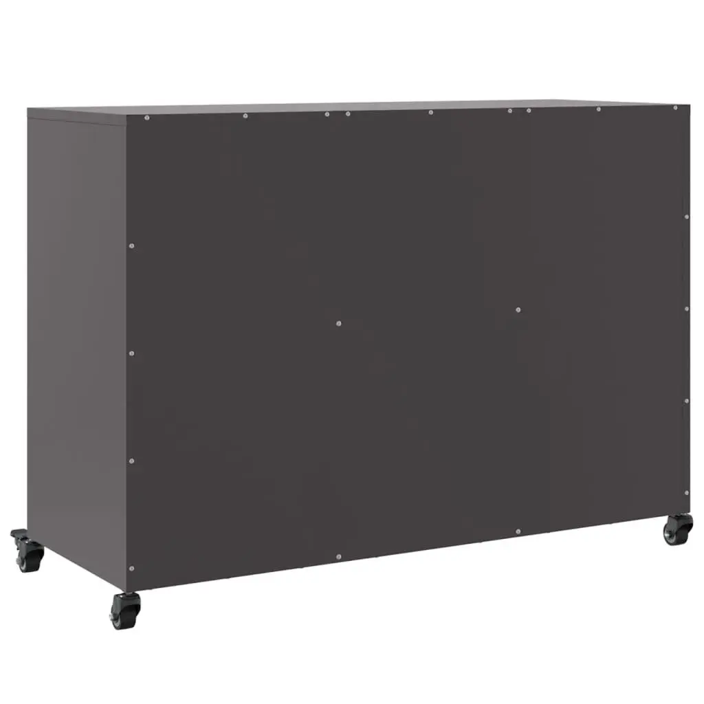 Black Steel Storage Sideboard