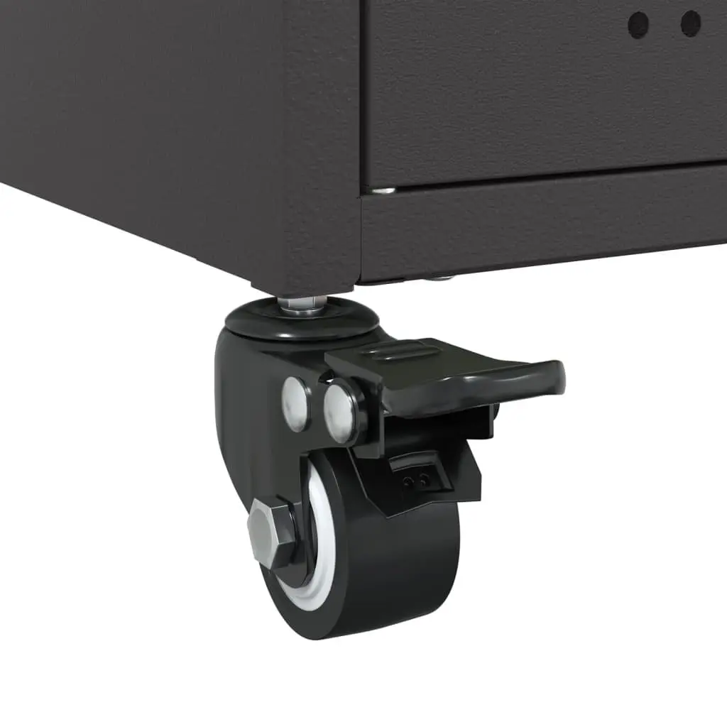 Black Steel Storage Sideboard