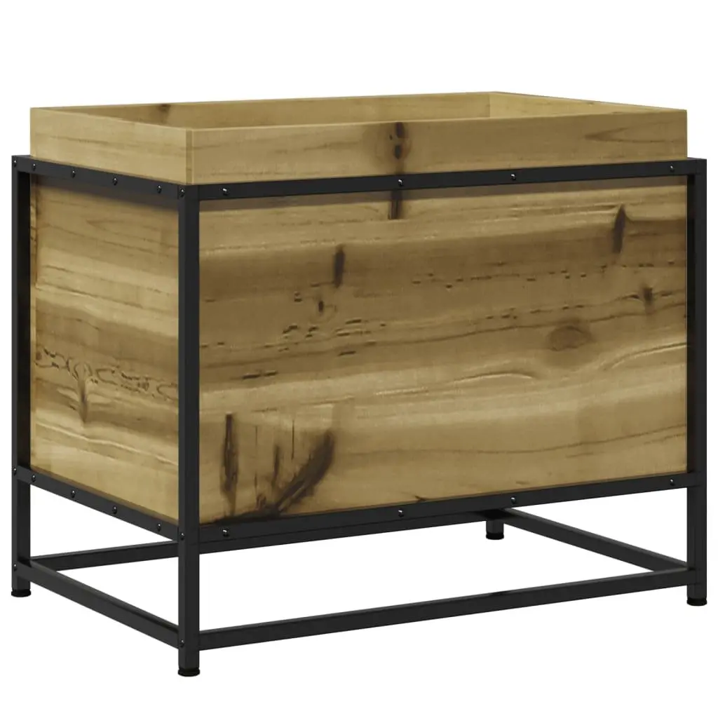 Garden Planter Box 60x40x50cm Impregnated Pine Wood Outdoor Patio Flower Bed