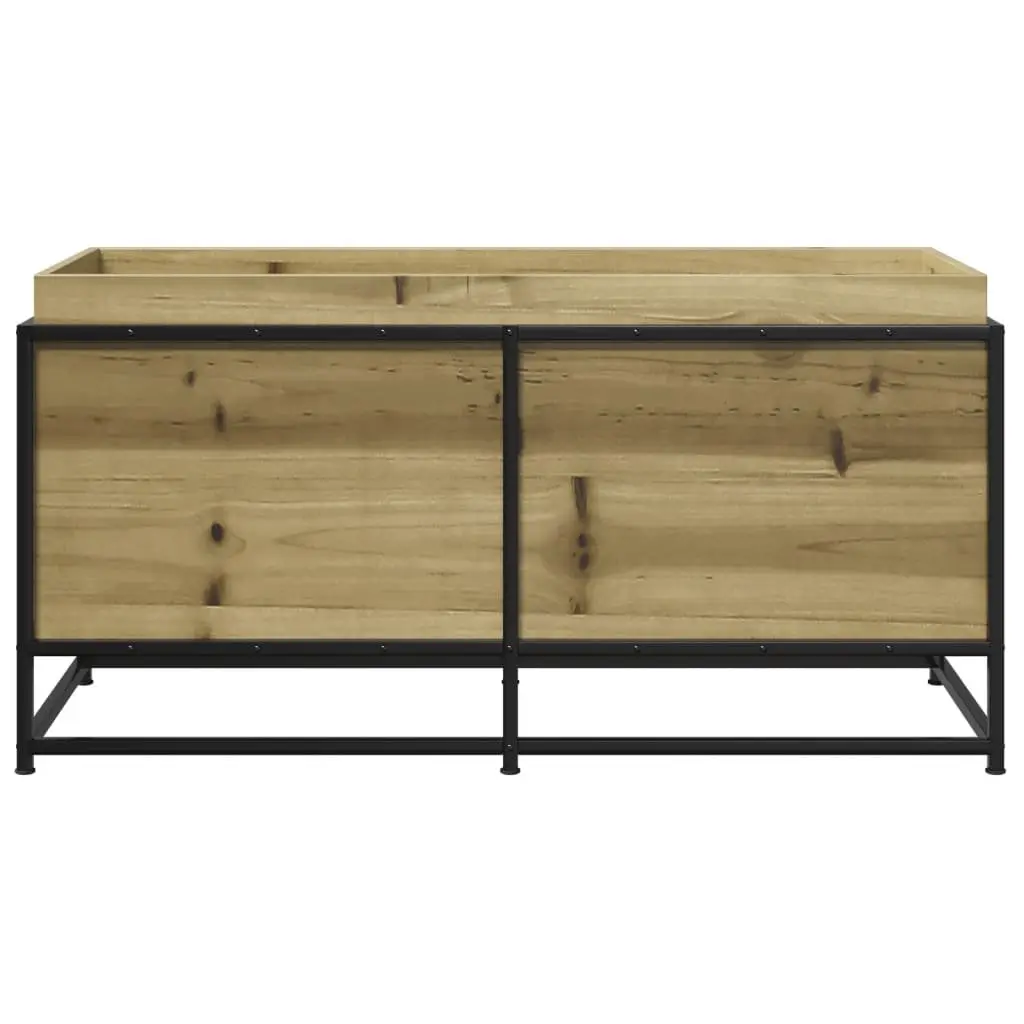 Garden Planter Box Outdoor Patio 100x40x50cm Impregnated Pine Wood