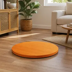 Round Wooden Table Top Specifications Ø60cm Brown