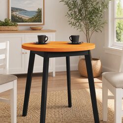 Round Wooden Table Top Specifications Ø60cm Brown