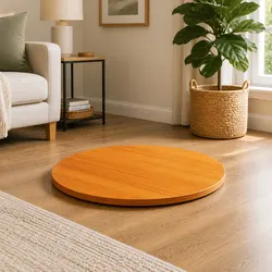 Specifications for Round Wooden Table Top Ø80cm in Brown