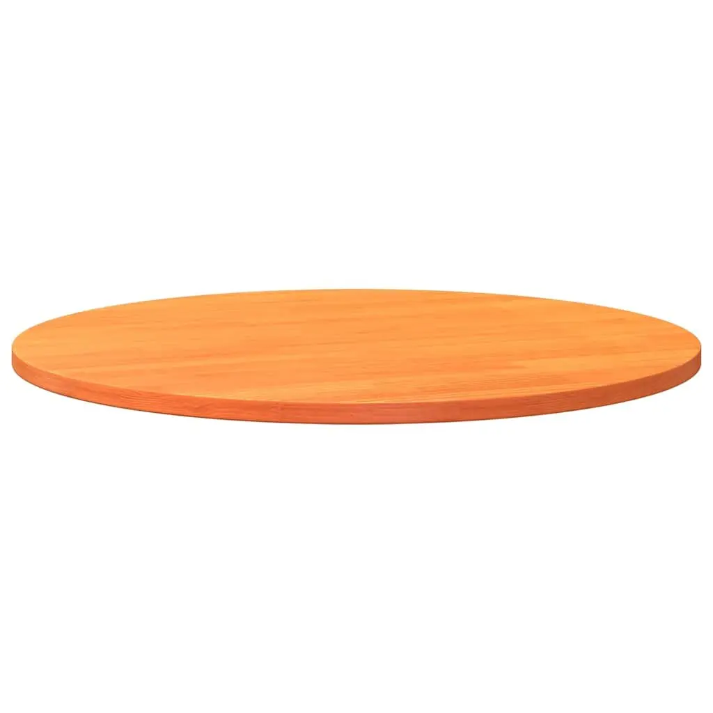 Round Wooden Table Top Ø80cm in Brown