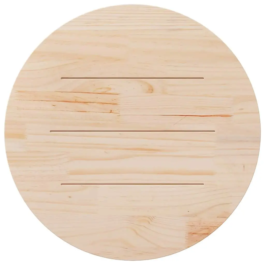 Round Wooden Table Top Ø80cm in Brown