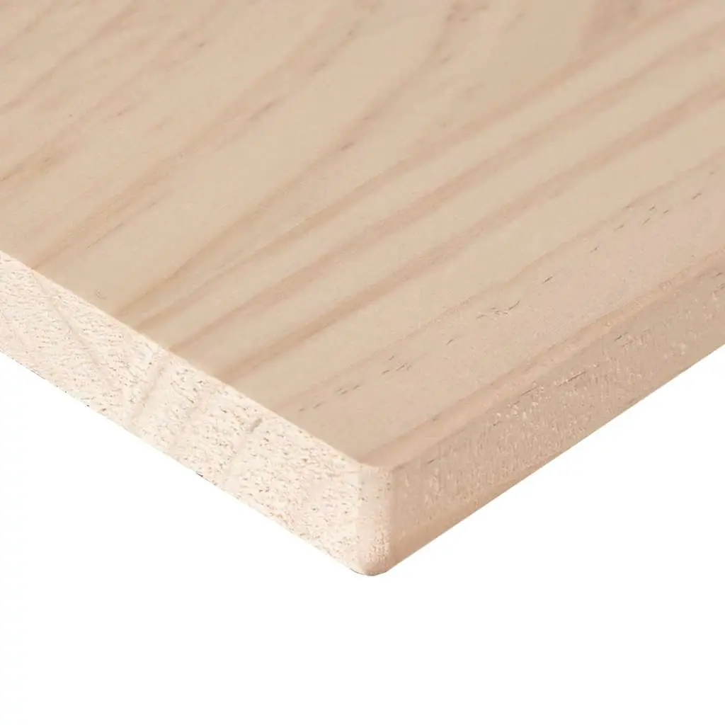 Rectangular Wooden Table Top 80x40cm Solid Pine Wood Replacement Dining Surface