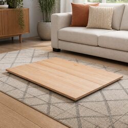 Pine Wood Dining Table Top Dimensions 90x45x1.7cm