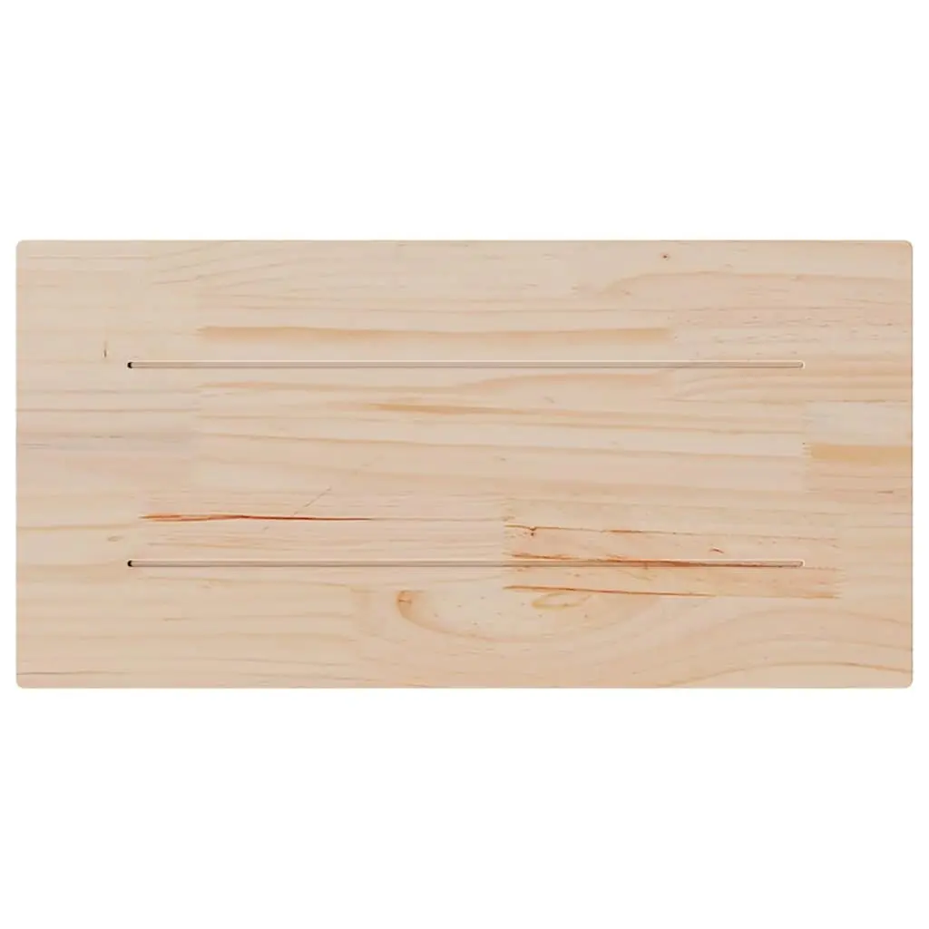 Rectangular Table Tops 90x45 cm, 4 pcs Solid Pine